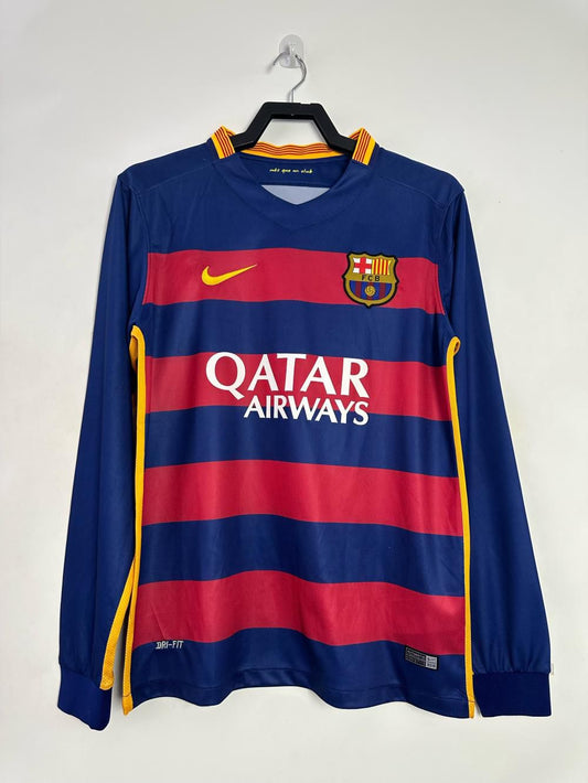 15/16 Barcelona Home Long Sleeves